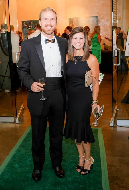 Johnston Barrington, Carolina Barrington at the Greenville Zoo Foundation’s 3rd annual Green Tie Gala at Zen. Guests in their themed green attire enjoyed an evening of elegance and fun. All proceeds benefit projects for improving animal habitats and guest experience at the zoo.