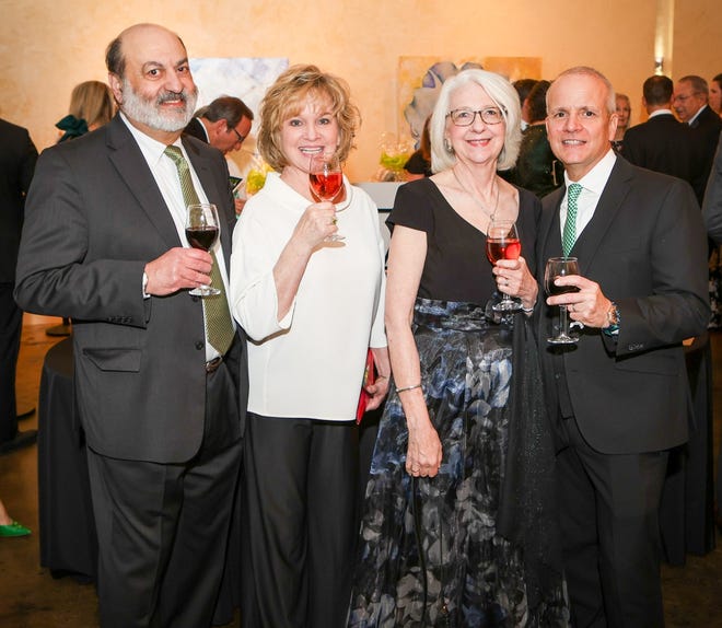 Jerry and TJ Saad, Lisa and John McKiernan at the Greenville Zoo Foundation’s 3rd annual Green Tie Gala at Zen. Guests in their themed green attire enjoyed an evening of elegance and fun. All proceeds benefit projects for improving animal habitats and guest experience at the zoo.