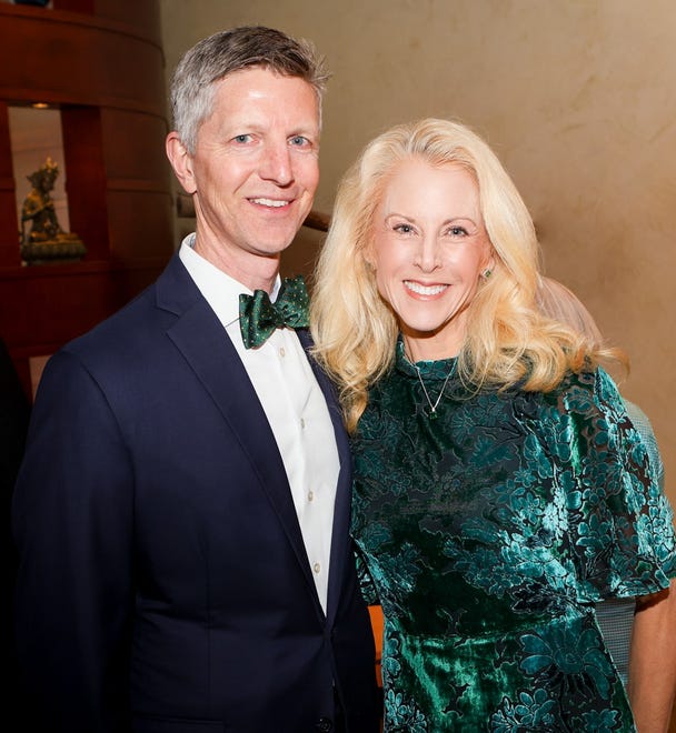 Lynne and Roy Jones at the Greenville Zoo Foundation’s 3rd annual Green Tie Gala at Zen. Guests in their themed green attire enjoyed an evening of elegance and fun. All proceeds benefit projects for improving animal habitats and guest experience at the zoo.