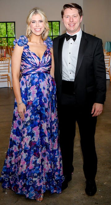 Rachel Horton, Anthony Horton at the 2024 Hope Ball, which supports the Cancer Society of Greenville. This year’s event was held at the 405 Venue in Downtown Greenville. The biennial black-tie dinner and dance was inaugurated in 1984.