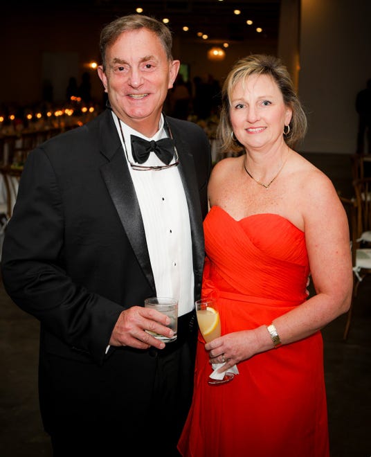 Erik Whaley, Ann Whaley at the 2024 Hope Ball, which supports the Cancer Society of Greenville. This year’s event was held at the 405 Venue in Downtown Greenville. The biennial black-tie dinner and dance was inaugurated in 1984.