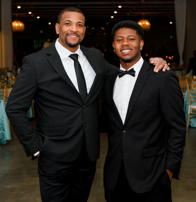 Darterian Moore Mason Wilson at the 2024 Hope Ball, which supports the Cancer Society of Greenville. This year’s event was held at the 405 Venue in Downtown Greenville. The biennial black-tie dinner and dance was inaugurated in 1984.