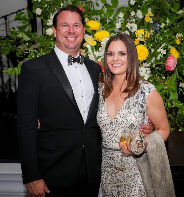 Will Pearce, Elysia Pearce at the 2024 Hope Ball, which supports the Cancer Society of Greenville. This year’s event was held at the 405 Venue in Downtown Greenville. The biennial black-tie dinner and dance was inaugurated in 1984.