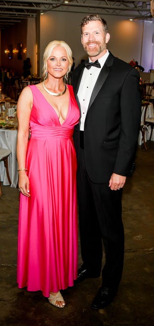 Angela Green, Dan Green at the 2024 Hope Ball, which supports the Cancer Society of Greenville. This year’s event was held at the 405 Venue in Downtown Greenville. The biennial black-tie dinner and dance was inaugurated in 1984.