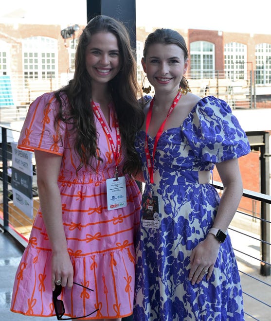 Gabi Grane, Sarah Spurgeon at the Opening Night VIP Gala for Artisphere’s 20th anniversary, held at the Events at Judson Mill venue. Attendees enjoyed food and drinks by Table 301 and music by the Fly Fidelity band.