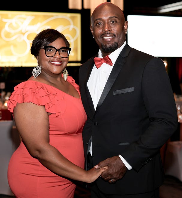 Chunsta Miller, James Miller at the 2024 Upstate Heart Ball, an elegant, black-tie evening to celebrate the lifesaving work of the American Heart Association. The Heart Association is celebrating 100 years of its mission to be a relentless force for a world of longer, healthier lives.