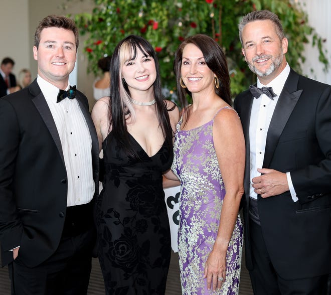 Spencer Marchant, Davie Marchant, Gidge Marchant, Tom Marchant at the 2024 Upstate Heart Ball, an elegant, black-tie evening to celebrate the lifesaving work of the American Heart Association. The Heart Association is celebrating 100 years of its mission to be a relentless force for a world of longer, healthier lives.